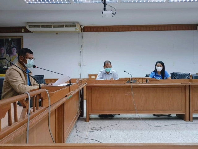 การประชุมคณะกรรมการกองทุนหลักประกันสุขภาพเทศบาลตำบลเขาพระ